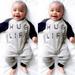 Newborn Baby Boy Girl Kid Bodysuit Romper Jumpsuit Outfit Set Clothes