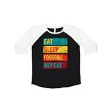 Inktastic Foosball Funny Eat Sleep Foosball Repeat Quote Child Short Sleeve T-Shirt Unisex