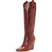 Jessica Simpson Womens Havrie Knee-High Wedge Boots
