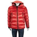 Moncler Men's Red Hooded Padded Jacket