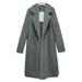 Women Long Midi Open Front Coat Outwear Fleece Fluffy Coat Jackets Jumper Outwear Outfit Ladies Cardigan Faux Lapel Overcoat Jacket Coat