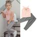 Toddler Kids Baby Girls Clothes Set Off Shoulder Ruffle Lace Top Bowknot Shirts Striped Plaid Pants Outfits