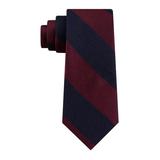 Tommy Hilfiger Mens Andy Silk Blend Shadow Stripe Neck Tie