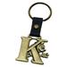 Mickey Mouse Letter K Brass Key Chain