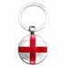 Chinatera World Cup Country Flag Key Chains Football Fans Keyring Souvenir(England)