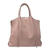 Italian Artisan MEBPL6838-Pink Mattia Womens Luxury Calf Leather Tote Handbag, Pink