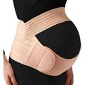 Ilfioreemio Pregnancy Belt, 3-in-1 Maternity Belt Pregnancy Support Band with Belly Band Brace for Pain Relief and Postpartum Recovery, Lightweight Breathable Adjustable Waist/Back/Abdomen Band