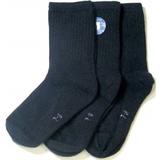 Boys' Soft Ribbed Cotton Crew Socks 3 Pair