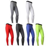 Men Sports 3/4 Leggings Sportswear Compression Base Trousers Men Jogger Fitness Gym Basketball Shorts