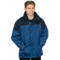 Tri-Mountain Men's Water Resistant Panda Fleece Parka