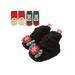 Kiapeise Baby Christmas Booties and Socks Set, Winter Warm Fleece Ankle Crib Shoes and Socks 3 Piece set