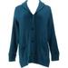 Cuddl Duds Cozy Sweater Shawl Collar Button Cardi NEW A369304