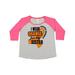 Inktastic I Wear Orange For My Sister Leukemia Awareness Adult Women's Plus Size T-Shirt Female Baseball Heather and Hot Pink 3X