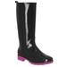 Women's Tall Two Tone Contrasting Rain Boots