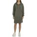 Bagatelle.NYC Women's Juniors French Terry Hoodie Dress