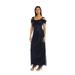 R&M Richards Women's One Piece Long Dress