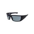 Men's Polarized Dirk 672052973864 Black Wrap Sunglasses