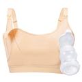 Momcozy Hands Free Pumping Bra, Pumping Bras Hand Free for Women, Supportive Breast Pump Bra Hands Free, All Day Wear for Breast-Pumps by Medela, Spectra, Philips Avent and MoreÂ