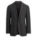 Polo Ralph Lauren Mens Windowpane Wool Suit Separate Jacket 46L Dark Grey & Blue