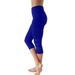 Colisha Womens yoga running legging Capri Sport pants Ladies Fitness Gym High Waist Legging Girl Black Mesh 3/4 Yoga Pants