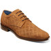 Stacy Adams Radburn Plain Toe Oxford Men's Shoes Tan Suede 25423-244