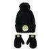 Baby Yoda Toddler Girl Cold Weather Beanie Set