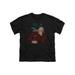 Star Trek Facepalm Black Big Boys Youth T-Shirt