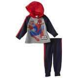 Infant & Toddler Boys Spiderman Baby Outfit Web Head Hoodie & Sweat Pants