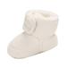 Baby Unisex Solid Color Plus Velet Warmer Booties Shoes