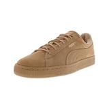 Puma Women's Suede Lunalux Cream Tan Ankle-High Fashion Sneaker - 9.5M