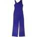 Guess Womens Twisted Cutout Jumpsuit