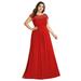 Ever-Pretty Womens Empire Waist Prom Party Dresses for Women 99932 Red US12