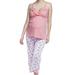 Belabumbum Paisley Dreams Maternity/Nursing Cami Pant Set,Large,Paisley Print