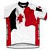 Udmurtia Flag Short Sleeve Cycling Jersey for Women - Size S