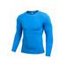 Men's Compression Baselayer Body Long Sleeve Shirt Sports Tops