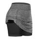 Womens Golf Tennis Casual Athletic Skirt with Bike Shorts High Waisted Compression Shorts Tummy Control Sports Mini Skirts Pants