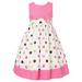 Richie House Girls' Sweet Polka Dot Sundress RH1504