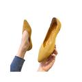 Daeful Women Ladies Comfort Loafers Slip On Pumps Shoes Flat Casual Shoes Daily Outdoor