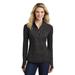 Sport Tek Adult Female Women Heather Long Sleeves Pullover Black 2X-Large