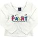 Big Girl Kids 2 Pieces Paint Rhinestones Casual Cotton T-Shirt Tee Top Off White 8 130 (21131026) BNY Corner