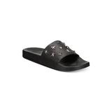 Kenneth Cole Reaction Mens Screen Star-Studded Slide Sandals