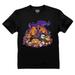 Tstars Girls Halloween Party Shirt Kids Paw Patrol Rubble Skye Chase Marshall Pups Graphic Tee Halloween Day of the Dead Spooky Trick or Treat Funny Humor Gifts Girl Toddler Kids T Shirt