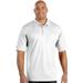 Antigua Men's Pique Xtra-Lite Short Sleeve Polo Shirt - Tall XXLT White