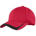 Sport-Tek Men's Colorblock Hats_True Red/ Black_OSFA