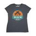 Inktastic Tulum Mexico Vacation Gift Adult Women's T-Shirt Female Charcoal XL