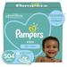 Pampers Baby Wipes, Baby Fresh Scent, 7 Flip-Top Packs (504 Total Wipes)