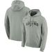 San Antonio Spurs Nike Essential Logo Fleece Pullover Hoodie - Heathered Gray