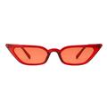 Mojoyce Fashion Cat Eye Sunglasses Women Men Clear Jelly Small Frame Eyeglasses (3)
