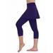 MIARHB pajamas for women sale Women pant Women's Casual Skirt Leggings Tennis Pants Sports Fitness Cropped Culottes