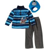 Thomas & Friends "THOMAS" Toddler Fleece 3 Piece Zipper Top, Hat & Pant Set (3T)